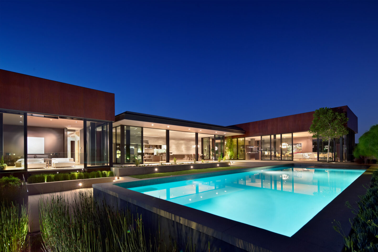 Nightingale Residence Spfarchitects Private Custom Residential Doheny Estates Los Angeles Hero